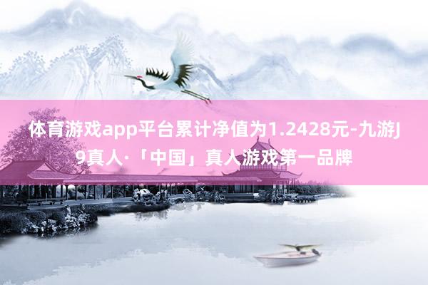 体育游戏app平台累计净值为1.2428元-九游J9真人·「中国」真人游戏第一品牌