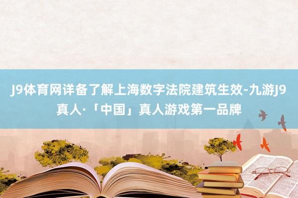 J9体育网详备了解上海数字法院建筑生效-九游J9真人·「中国」真人游戏第一品牌